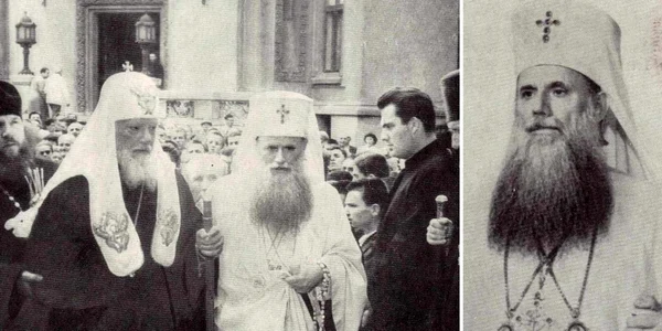 Justian Marina și patriarhul Alexei. Foto Wikipedia
