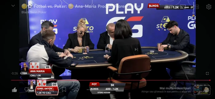 Anamaria Prodan, câștigătoarea turneului de poker Black Swan foto: arhiva personală