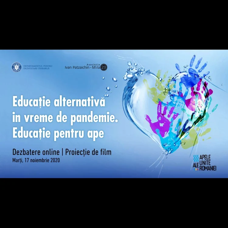 Educație pentru ape – Apele Unite ale României jpeg