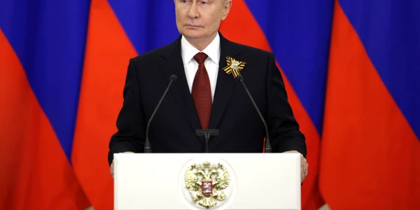 Vladimir Putin la conferința de presă de după parada de 9 mai FOTO profimedia jpg