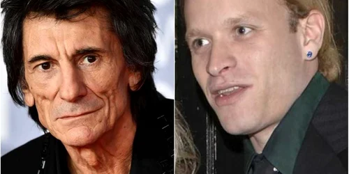 fiul chitaristului Rolling Stones Ronnie Wood colaj