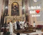 Imagini cu întreaga familie, în biserica din Maramureș