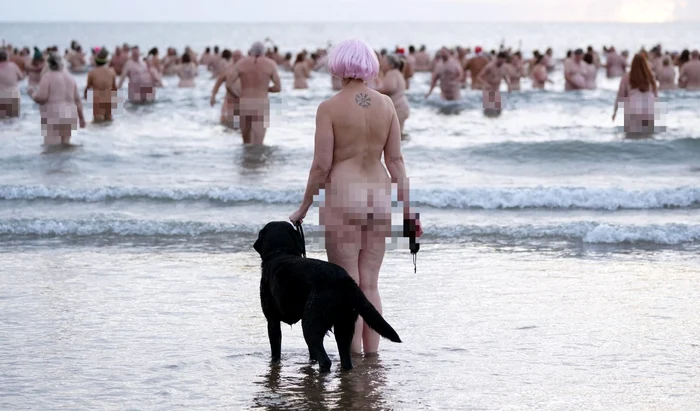 Evenimentul North East Skinny Dip se organizează din 2012 (Foto: Profimedia)