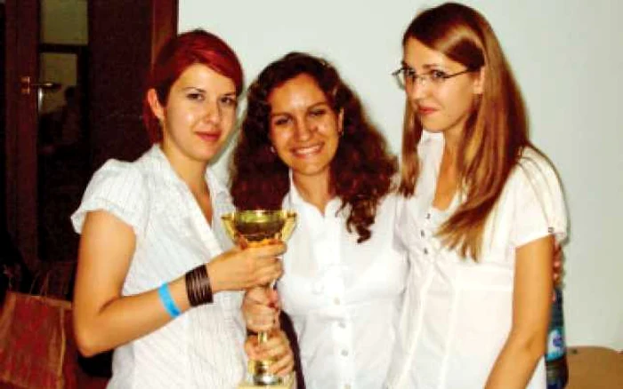 Cătălina, Raluca şi Laura, la finalul competiţiei