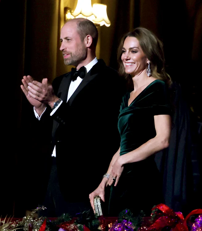 Catherine, Prințesă de Wales, și Prințul William, Prinț de Wales, participă la Spectacolul Regal de Varietăți de la Royal Albert Hall pe 19 noiembrie 2025, la Londra, Anglia, GettyImages (2) jpg