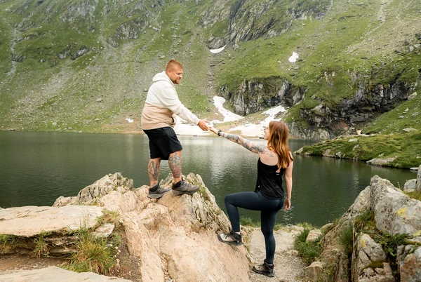 Turiștii au fost impresionați de Transfăgărășan Foto: Ryss and Shaun/Facebook