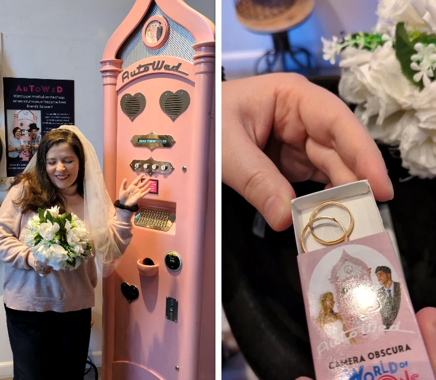 Daniela Lazaroiu s-a măritat în joacă la un muzeu (Foto: Profimedia)