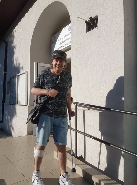 Leo Iorga a mers duminică să voteze și și-a îndemnat prietenii să facă la fel