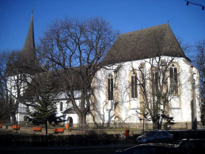 Biserica reformată din Huedin.