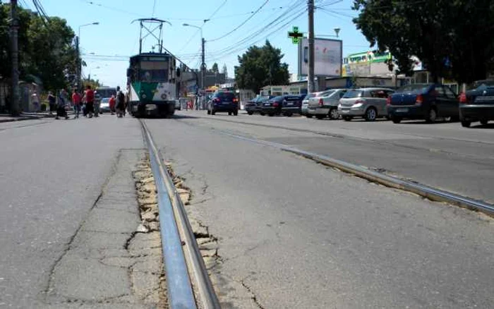 Lucrările de reabilitare a liniilor de tramvai vor începe la primăvară, cel mai probabil. FOTO Adevărul Ploieşti