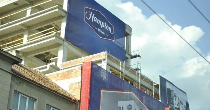 Hotelul Hilton va fi construit pe Bulevardul 21 Decembrie, pe amplasamentul unui proiect imobiliar blocat 
