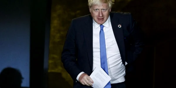 Boris Johnson la Adunarea Generala ONU FOTO EPA-EFE