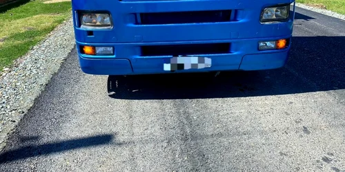slobozia un TIR a lovit un pieton FOTO ipj Ialomita