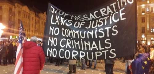 Miting pentru susţinerea Laurei Codruţa Kovesi FOTO Ş.Both