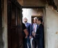 Miruta Predoiu si Nicusor Dan la Galati la blocul afectat de drona cazuta FOTO Administratia Prezidentiala jpeg