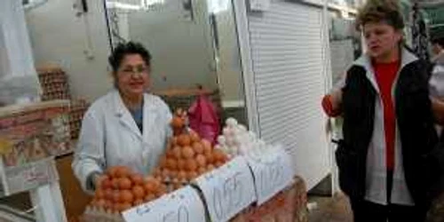 De Paşte comercianţii de ouă au vânzări record