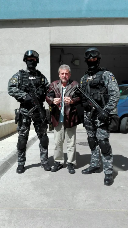 Dorin Lazăr Maior a fost prins şi adus în Romania. FOTOIGSU