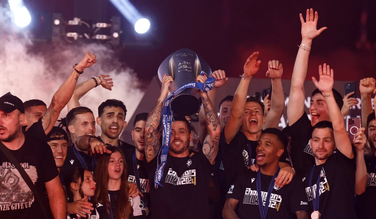 PAOK Salonic, campioană pentru a patra oară în istoria sa (FOTO: EPA)