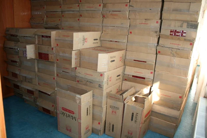 Tigări la frontiera româno-sârbă