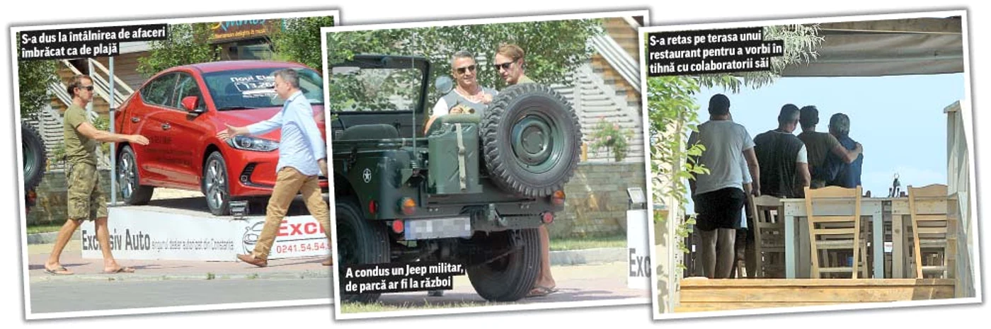 
    Radu Mazăre (48 de ani) se  bucură de libertate în cea mai  la modă staţiune de pe LitoralFoto: Mihai Ionescu  