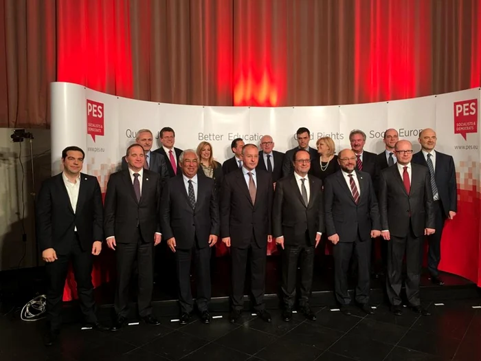 Liviu Dragnea, între liderii PES   Foto: Facebook