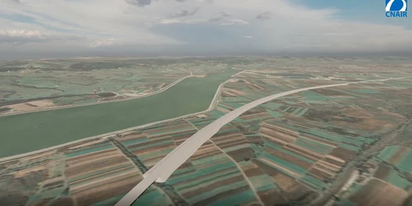 Imagini din proiectul Autostrăzii Sibiu Făgăraș Sursă captură video CNAIR jpg