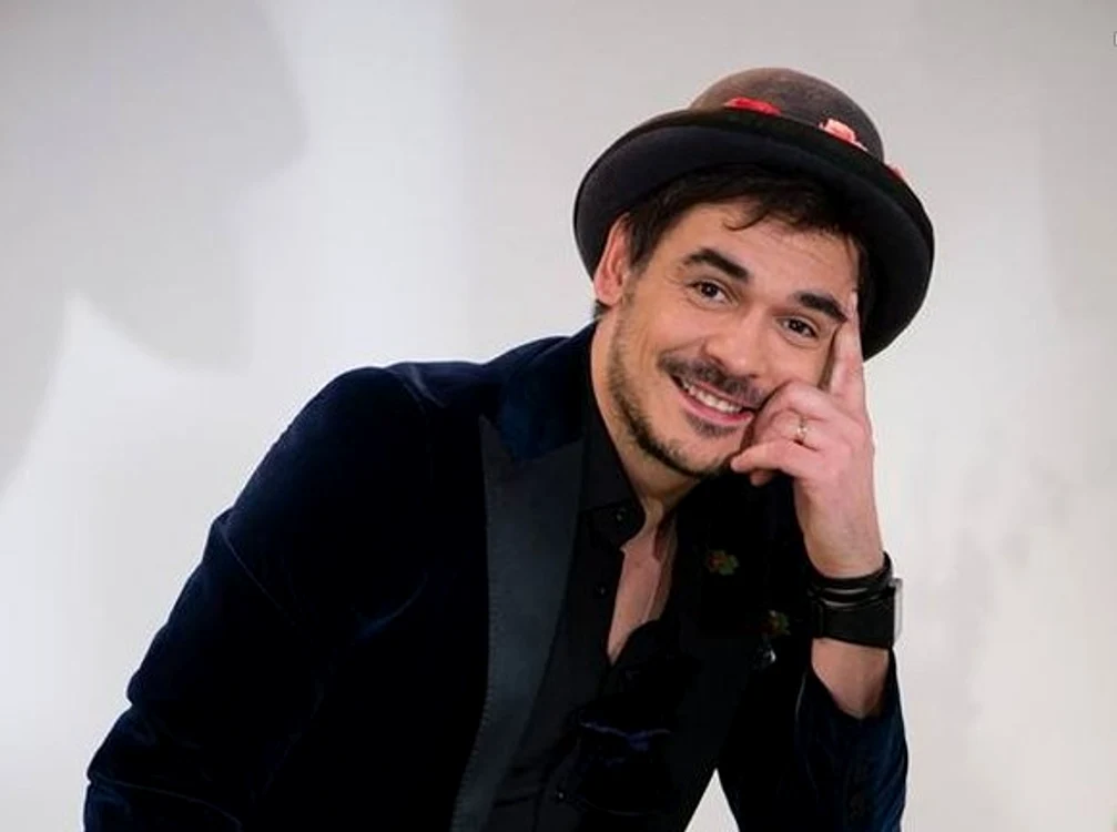 Răzvan Simion, alături de Diana, fosta soție, pe când formau un cupluFoto: Arhivă Click!