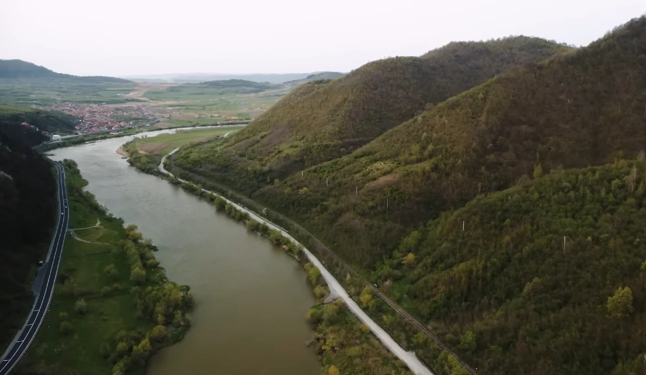 Intrarea dinspre Sibiu în Defileul Oltului în zona Boița Foto Daciana Stoica