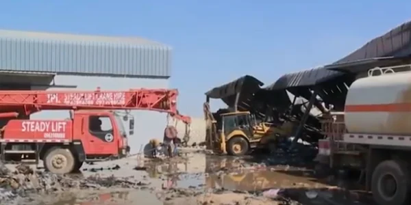 Trei imigranţi chinezi ucişi şi incendiaţi în Zambia FOTO captură ZNBC Today