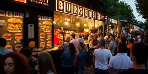 Imagini de la Street Food Festival Cluj. FOTO