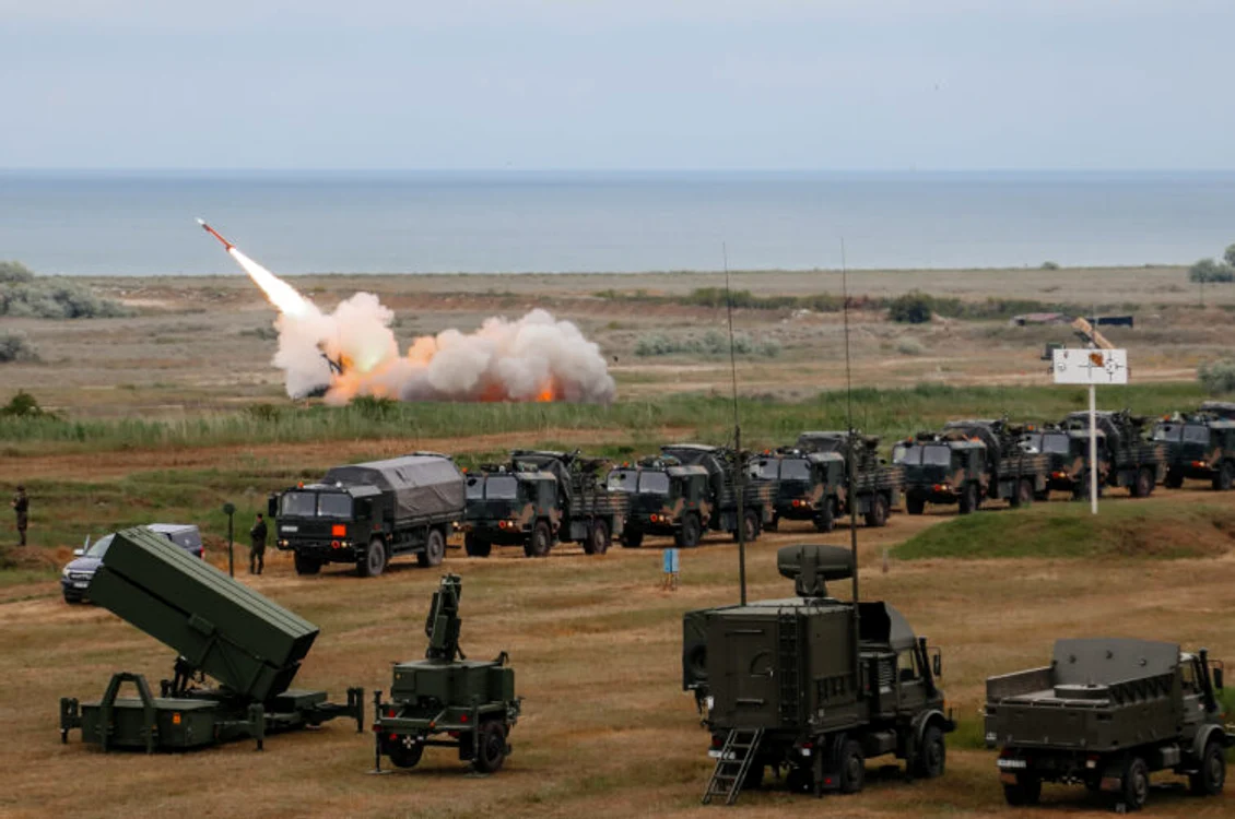A fost testat și sitemul Patriot Foto: Bogdan Pantilimon, Statul Major al Forțelor Aeriene