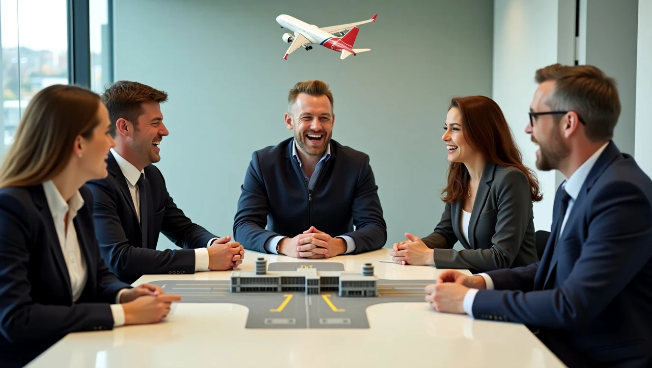 Consiliu de administrației din domeniul aviației (Leonardo.ai)