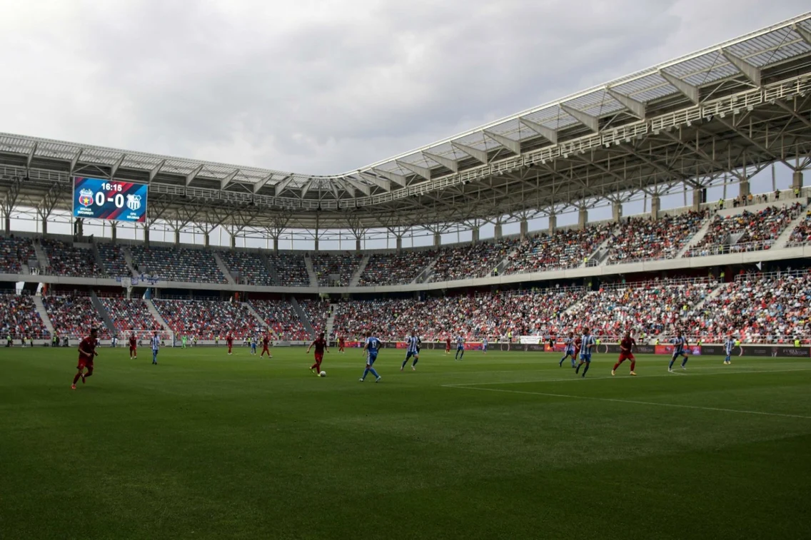 Meciul inaugural al stadionului Ghencea