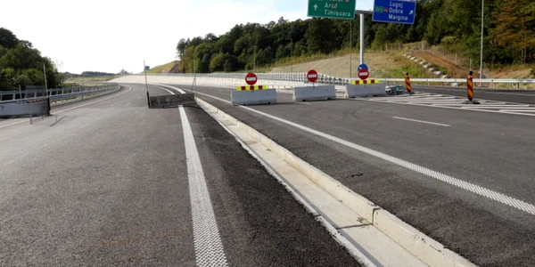 locul unde se termina Lotul 3 si incepe Secţiunea E a autostrazii daniel guta