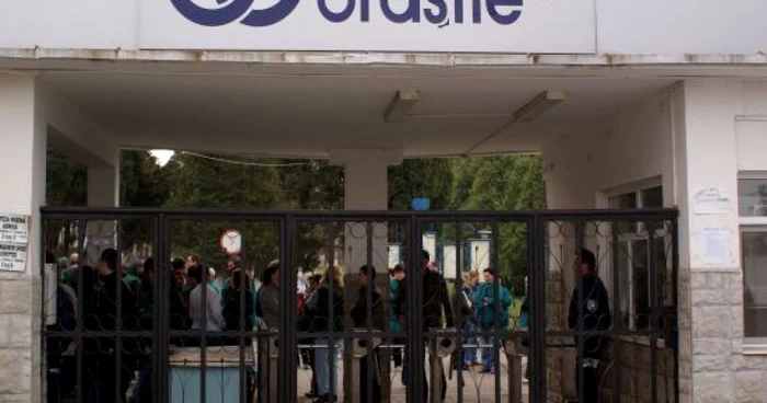 Proteste la Chimica Orăştie. FOTO: Arhivă.