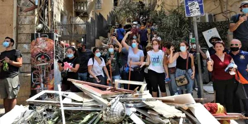 Proteste în Beirut Liban FOTO EPA=EFE