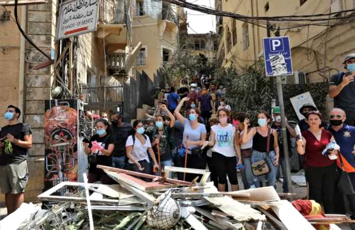 Proteste la Beirut Foto EPA EFE