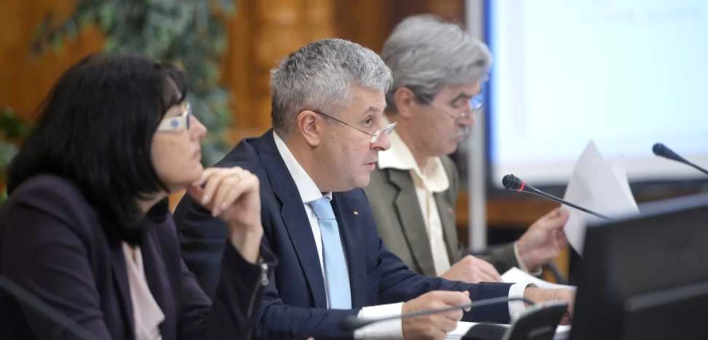 Steluţa Cătăniciu (ALDE), Florin Iordache (PSD) şi Marton Arpad (UDMR)
