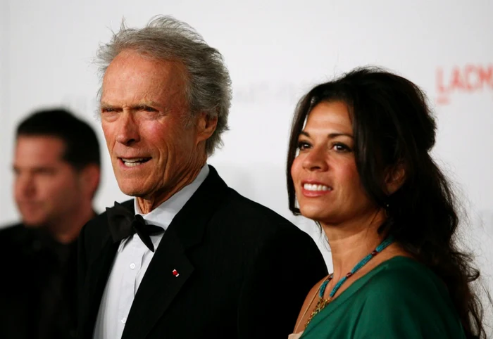 Clint şi Dina  Eastwood. FOTO Reuters