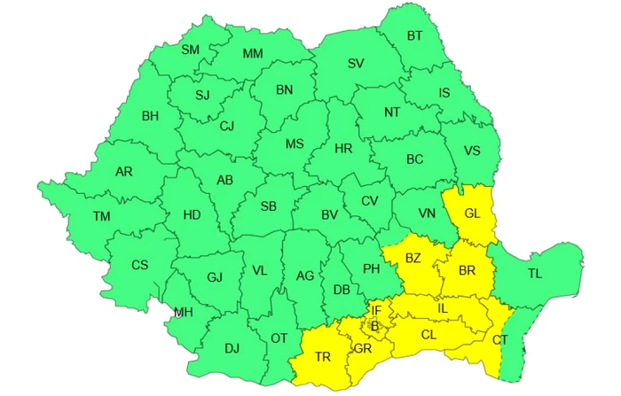 Canicula va continua să afecteze sudul țării