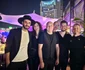Miță și colegii săi de la Bere Gratis, la nunta lui Vlad Zamfirescu cu Diana Roman