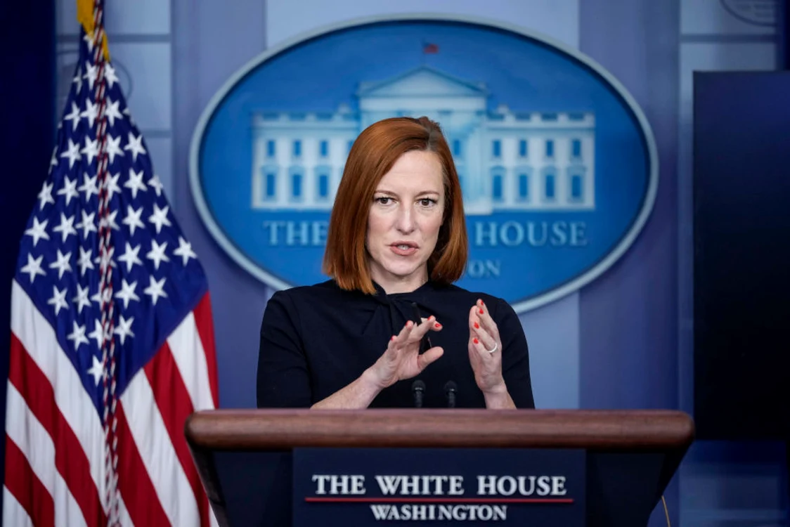 Jen Psaki, purtătoarea de cuvânt de la Casa Albă Foto: Getty Images