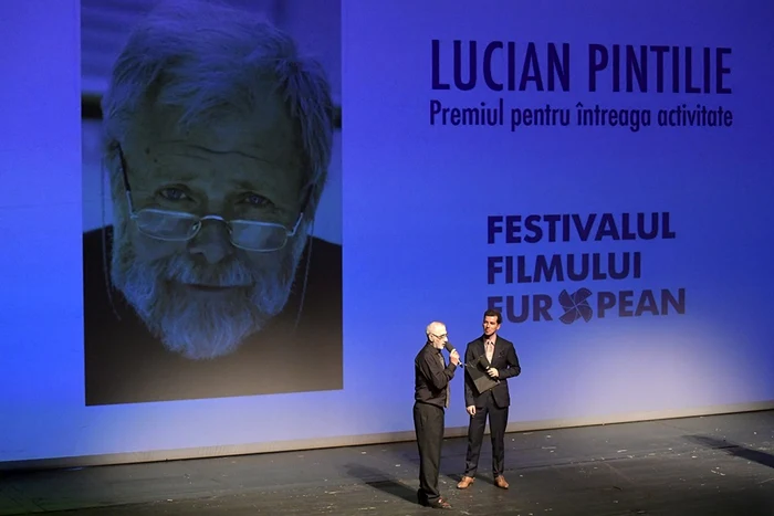 Lucian Pintilie a lipsit din motive de sănătate  de la Gala de deschidere a Festivalului Filmului European, desfăşurată în Sala Mare a Teatrului Naţional Bucureşti FOTOGRAFII: Mihai Cratofil