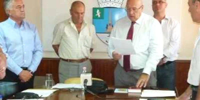 Dr. Dumitru Vâlcu a depus jurământul