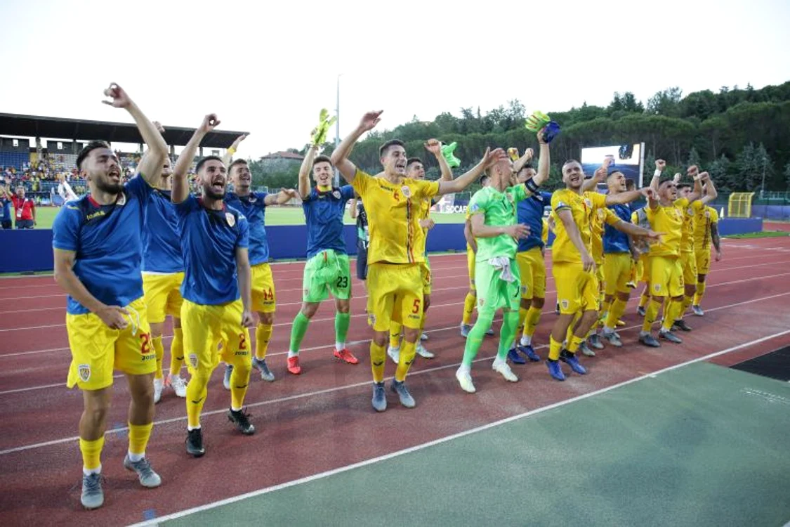 
    Nationala Romaniei a invins clar Anglia la Europenele Under 16  