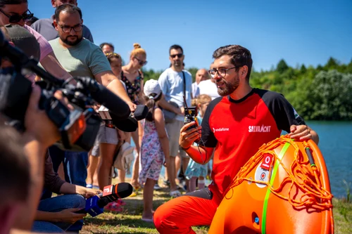 Tehnologii revoluționare introduse de către Vodafone și Salvamont în România / foto: Vodafone