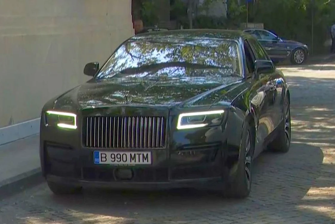 Rolls Royce-ul lui Gigi Becali