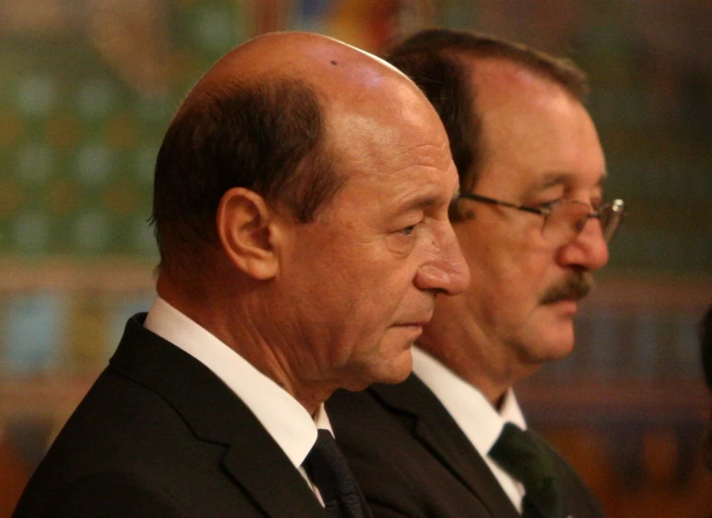 Mircea si Traian Basescu FOTO Adevarul 