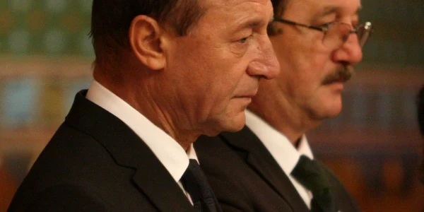Mircea si Traian Basescu FOTO Adevarul 