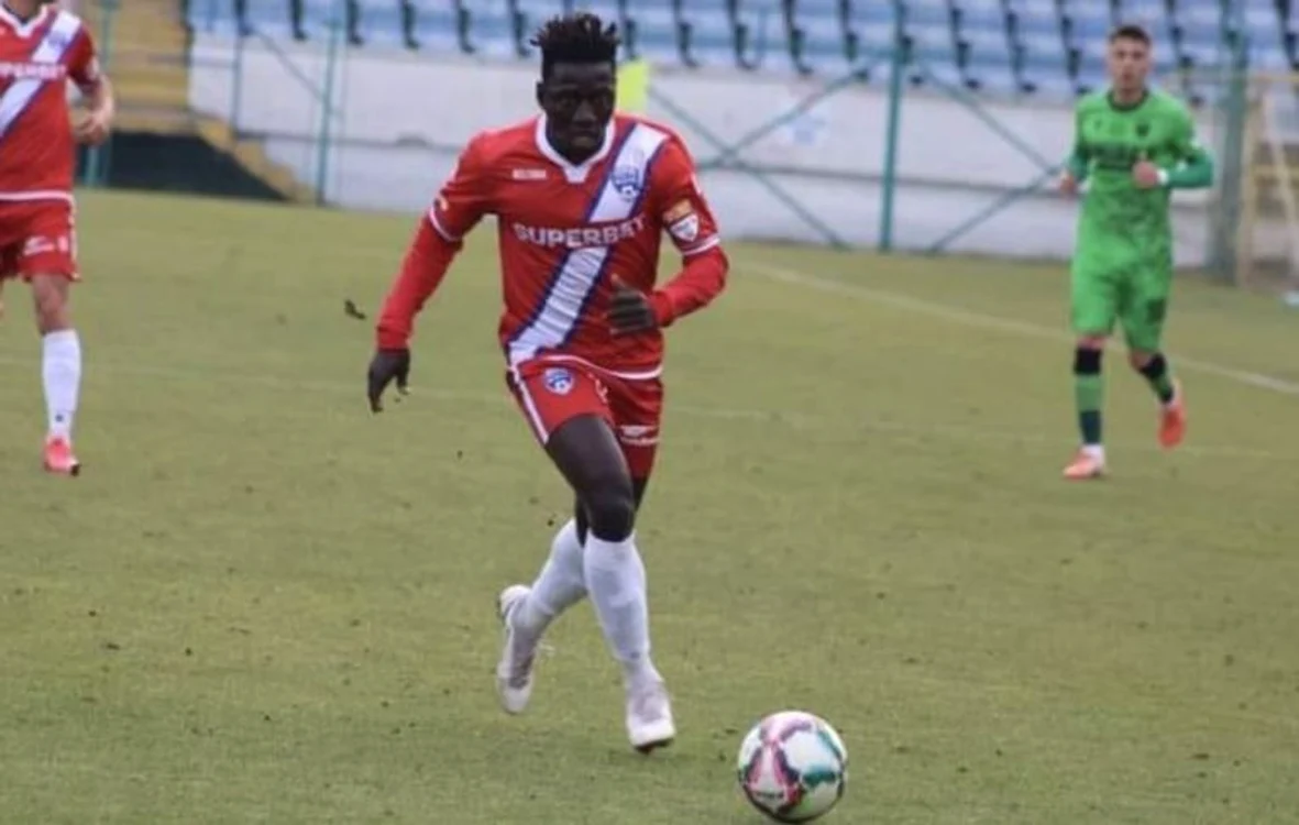 Keita a jucat doar 20 de minute într-un meci oficial pentru FC Buzău